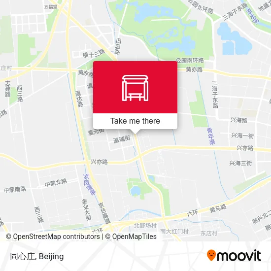 同心庄 map