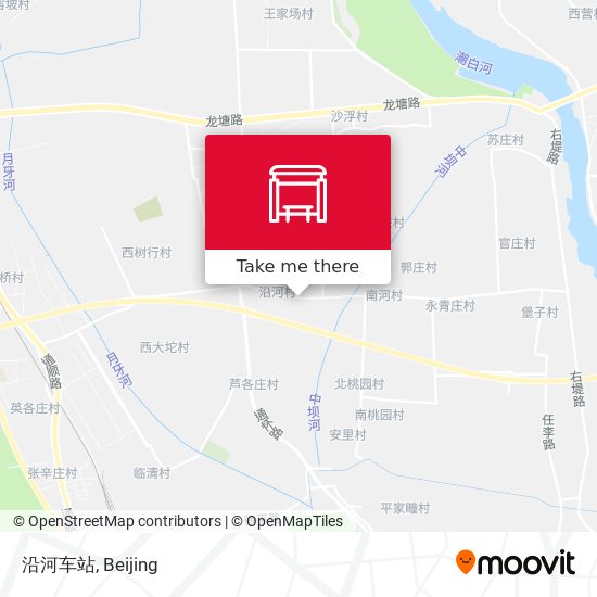 沿河车站 map