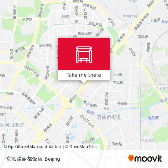 京顺路丽都饭店 map