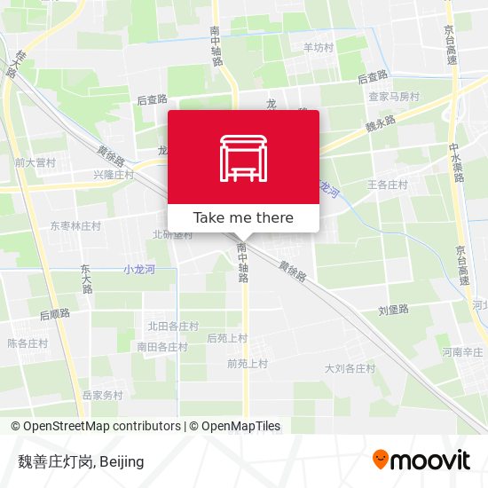 魏善庄灯岗 map