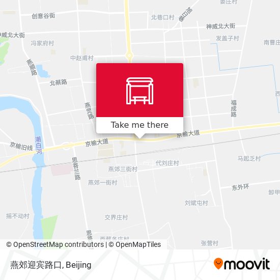 燕郊迎宾路口 map
