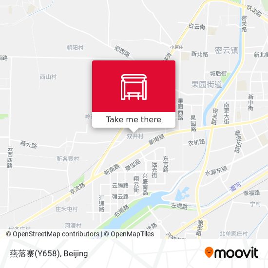燕落寨(Y658) map