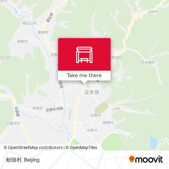 献陵村 map