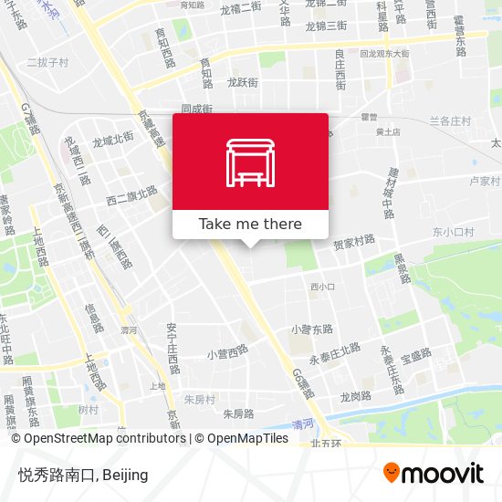 悦秀路南口 map