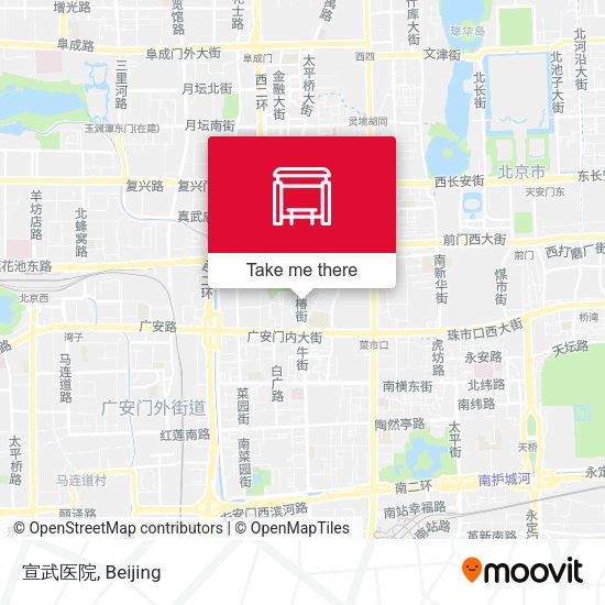 宣武医院 map