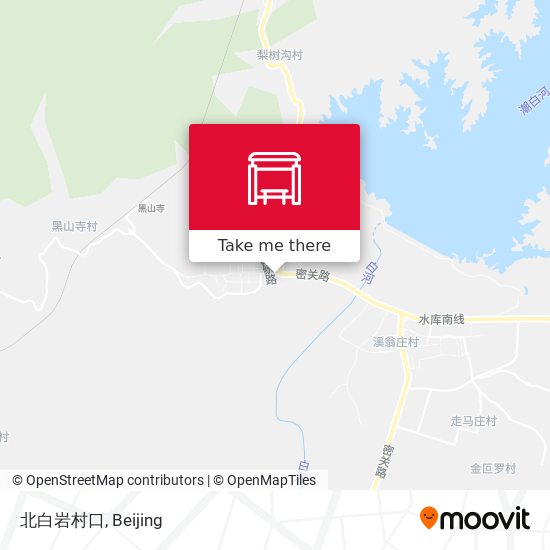 北白岩村口 map