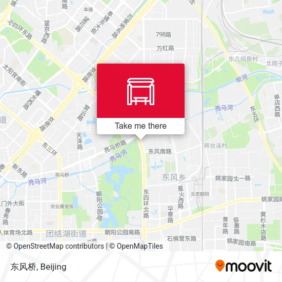 东风桥 map