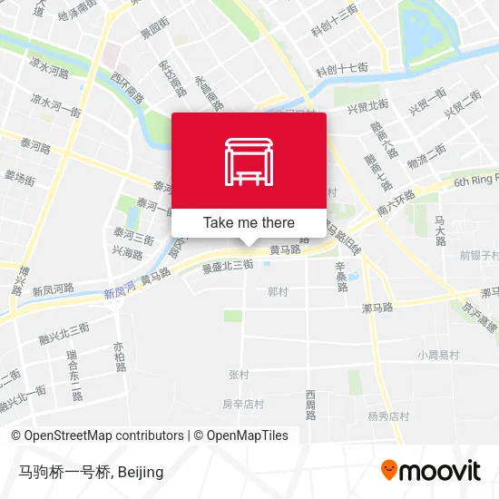 马驹桥一号桥 map