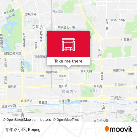 青年路小区 map
