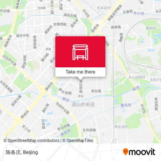 陈各庄 map