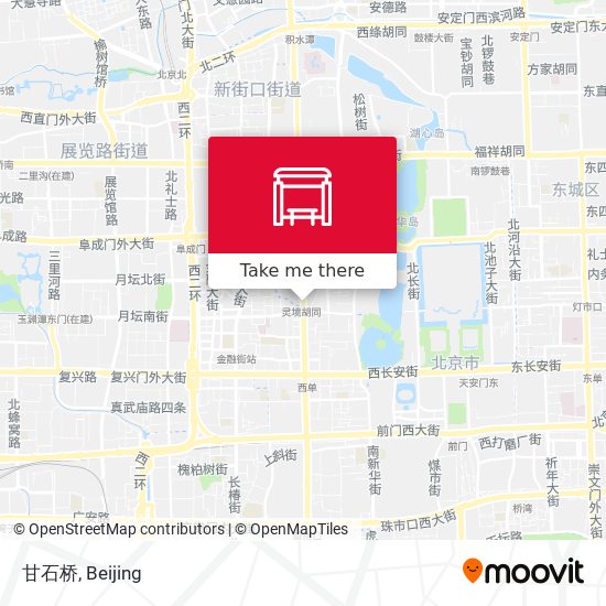 甘石桥 map