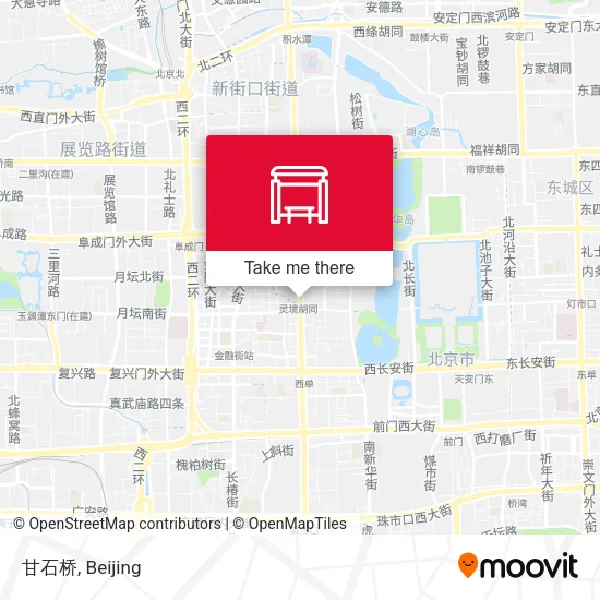 甘石桥 map