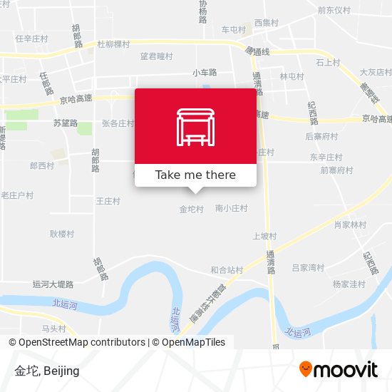 金坨 map