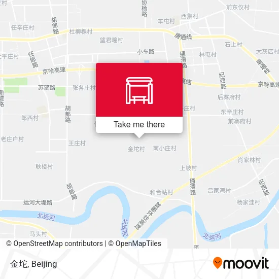 金坨 map