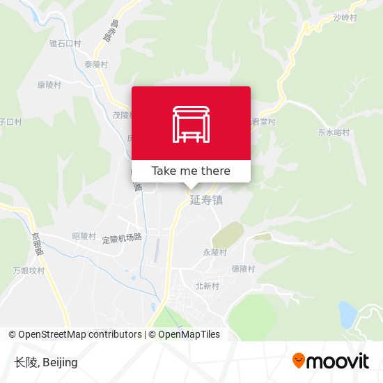 长陵 map