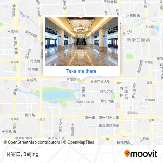 甘家口 map