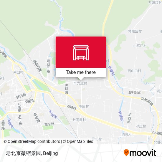 老北京微缩景园 map