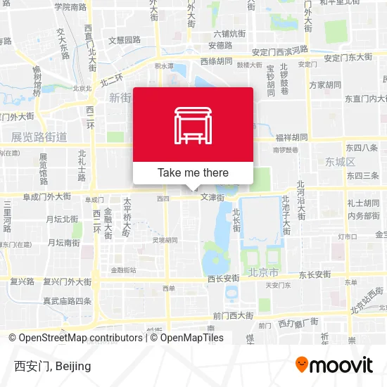 西安门 map