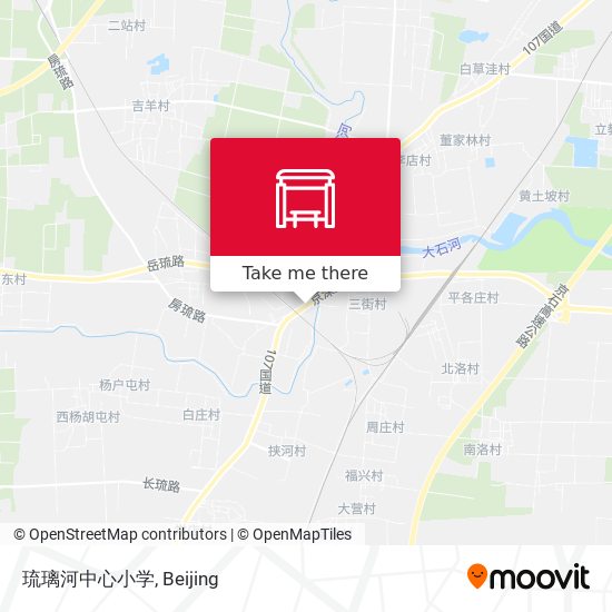 琉璃河中心小学 map