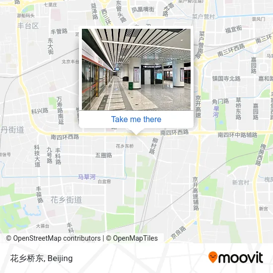 花乡桥东 map