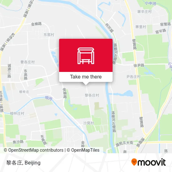 黎各庄 map