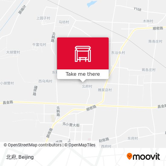 北府 map