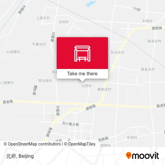 北府 map