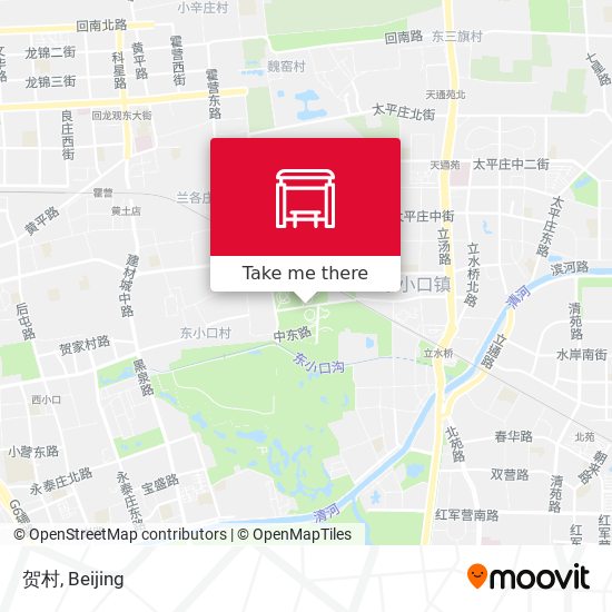 贺村 map
