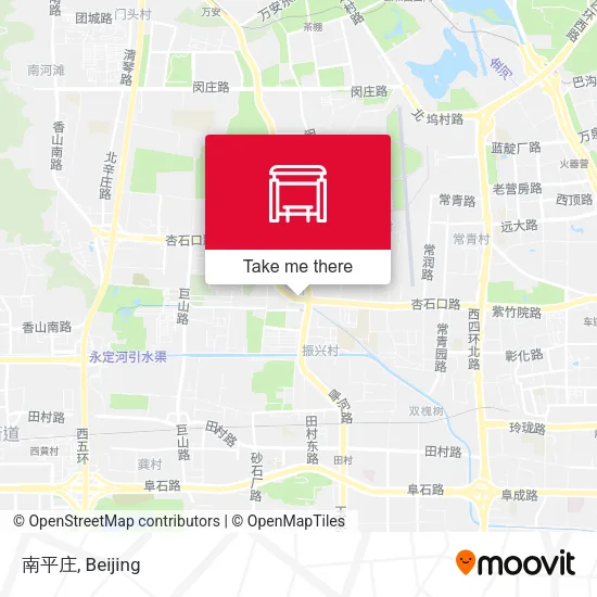 南平庄 map