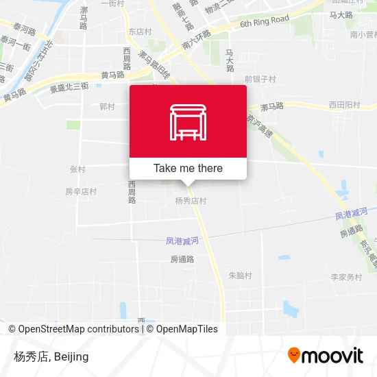 杨秀店 map