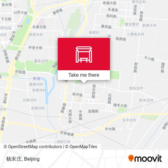 杨宋庄 map