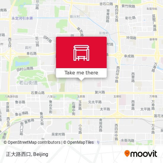 正大路西口 map