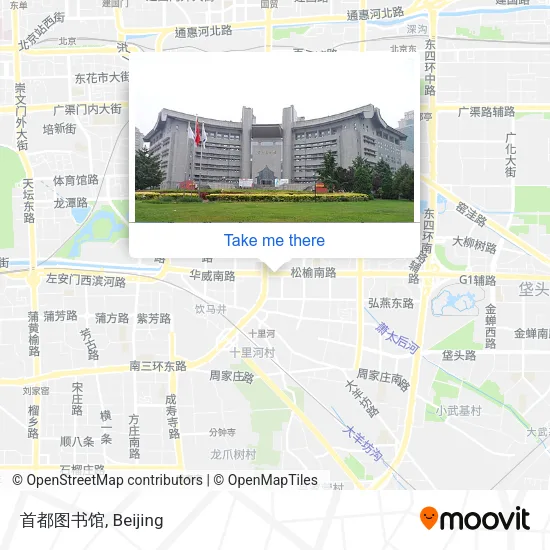 首都图书馆 map