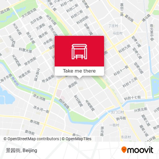 景园街 map