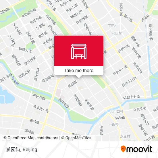 景园街 map