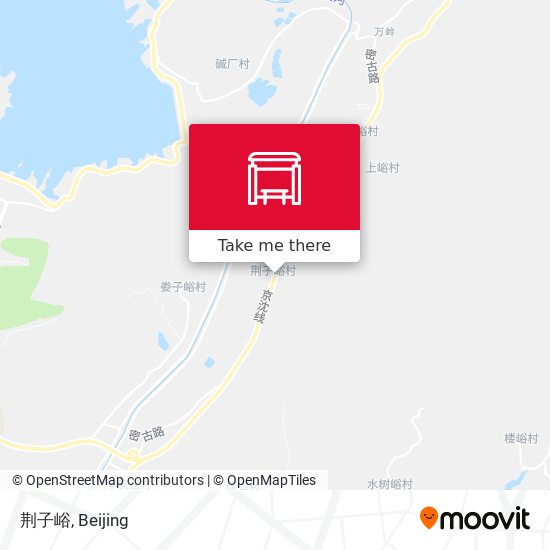 荆子峪 map
