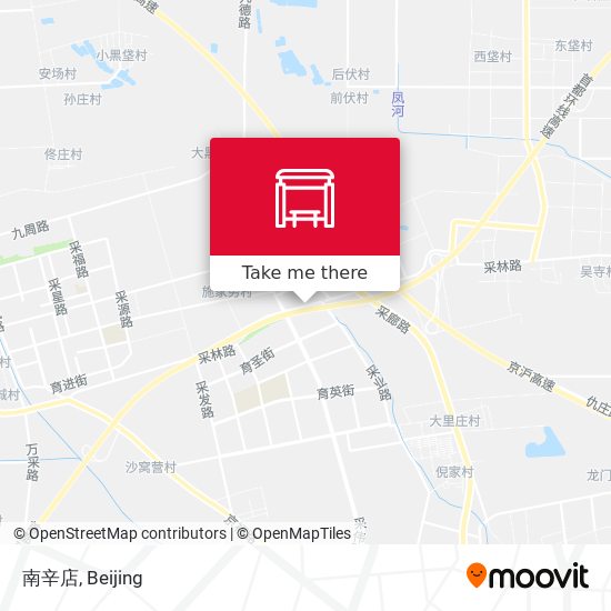 南辛店 map
