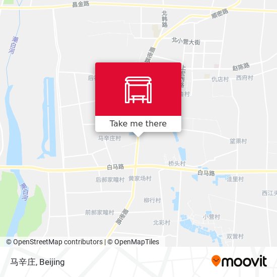 马辛庄 map