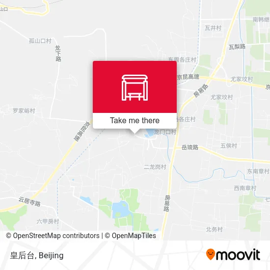 皇后台 map