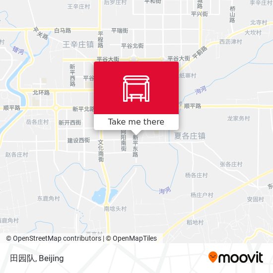 田园队 map