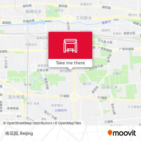 南花园 map