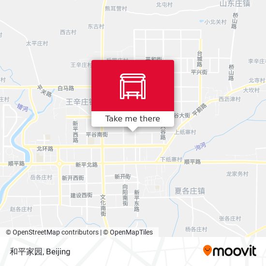 和平家园 map