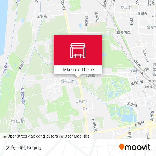 大兴一职 map