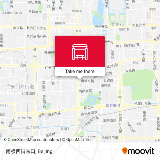 南横西街东口 map