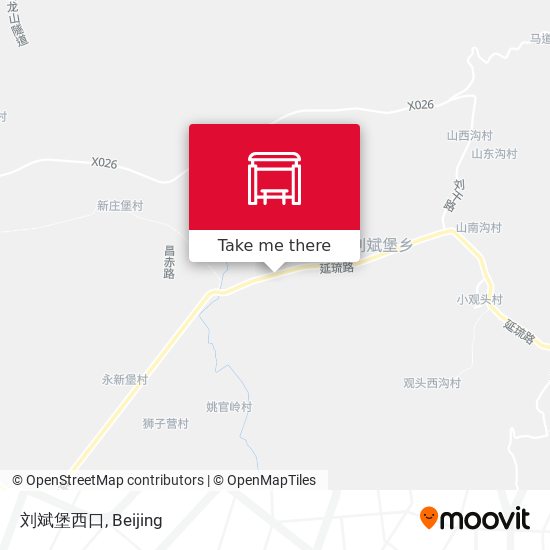 刘斌堡西口 map