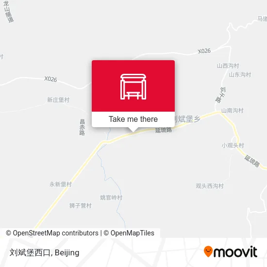 刘斌堡西口 map