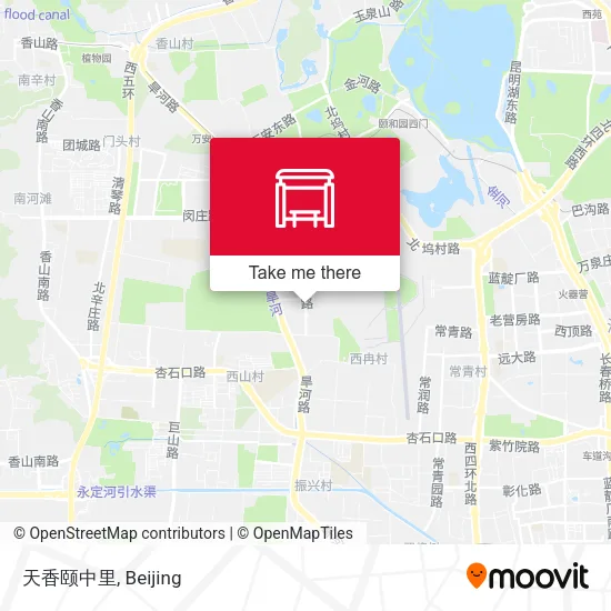 天香颐中里 map