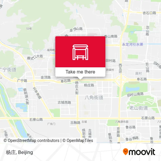 杨庄 map