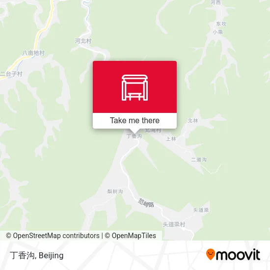 丁香沟 map