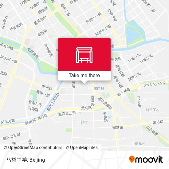 马桥中学 map